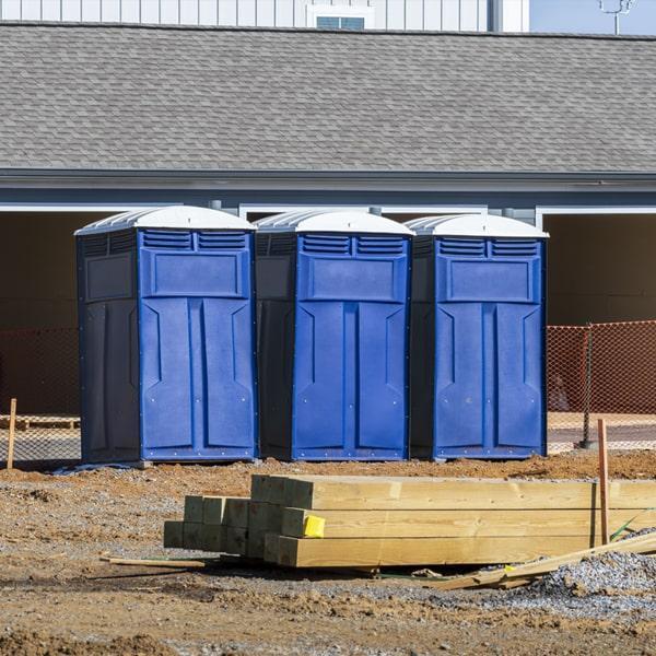 Heavy-duty construction site porta potty in Selma, Alabama